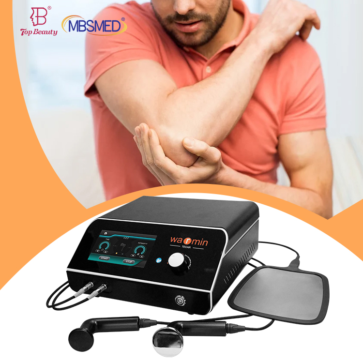 Tecar Cet Ret 448K Diathermy Therapy Wrinkle Removal Face Lift RF Skin Tightening Massage Weight Lose Device