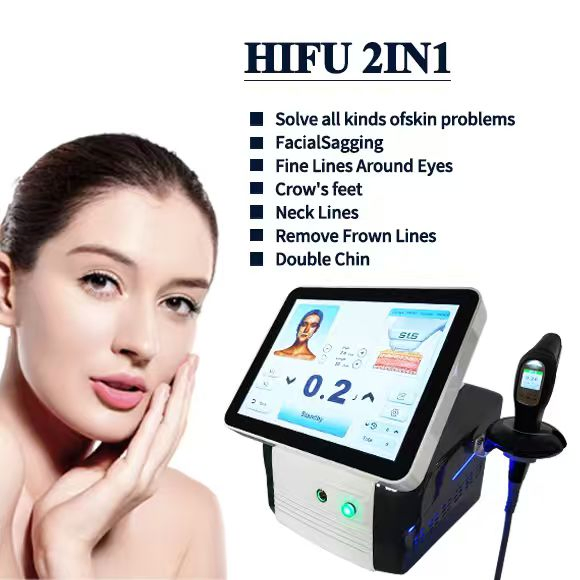 Portable 4D Hifu Machine for Face Lifting and Skin Tightening