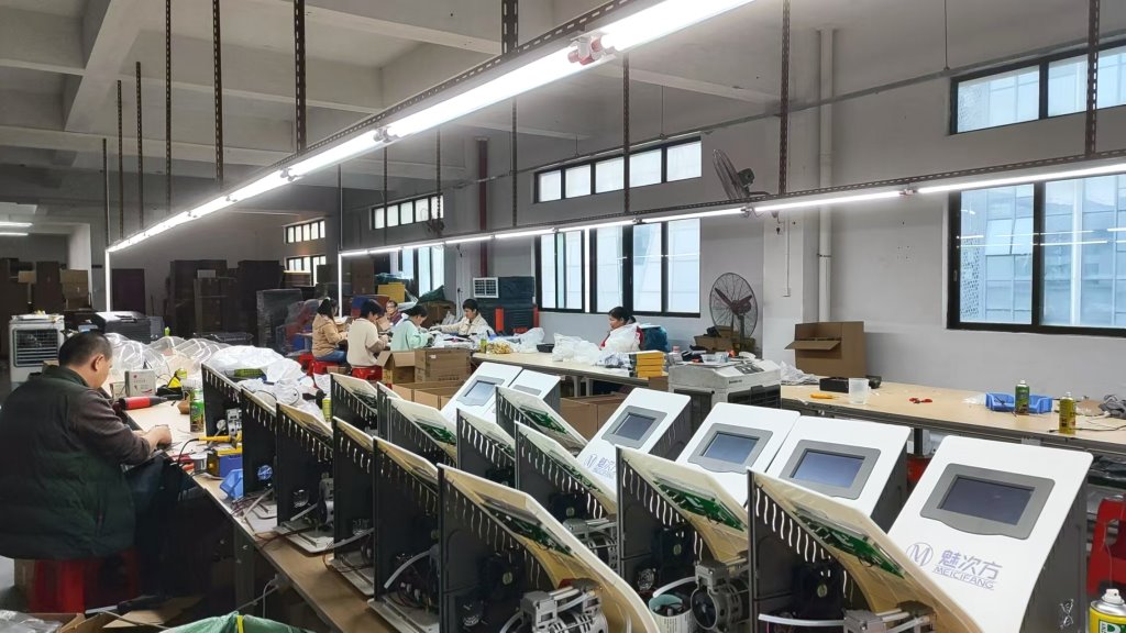 Smidge Beauty aesthetic equipment production line