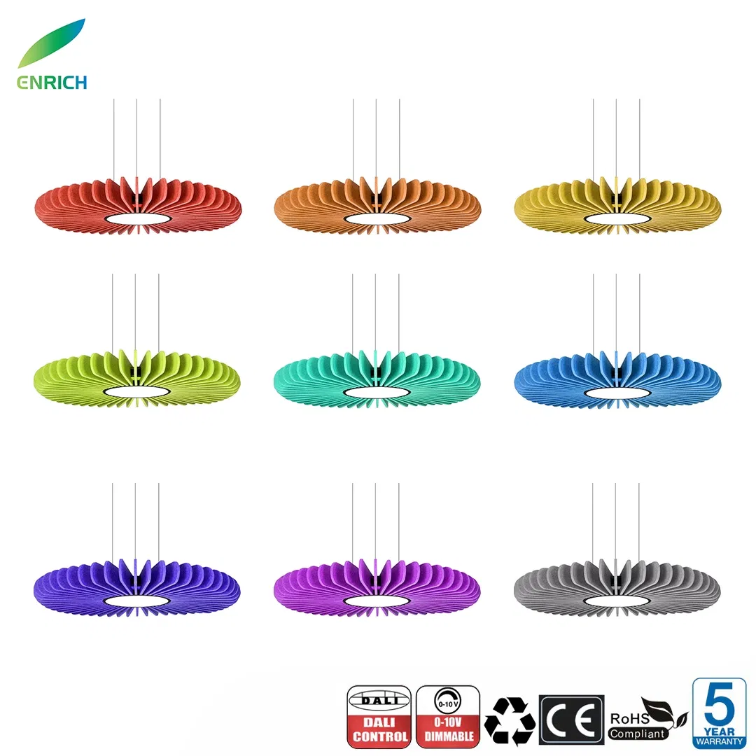 Acoustic Round Pendant LED Ceiling Light