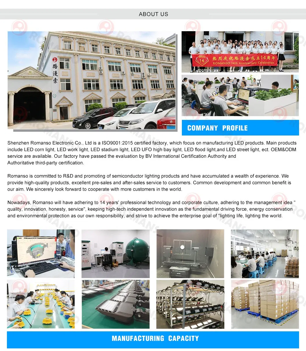 Solar Street Light Night View