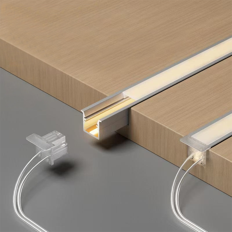 Wholesale Under Kitchen Cabinet Lighting Aluminum Channel LED Liner Light Strips Free Cutting Recessed LED Cabinet Strip Light