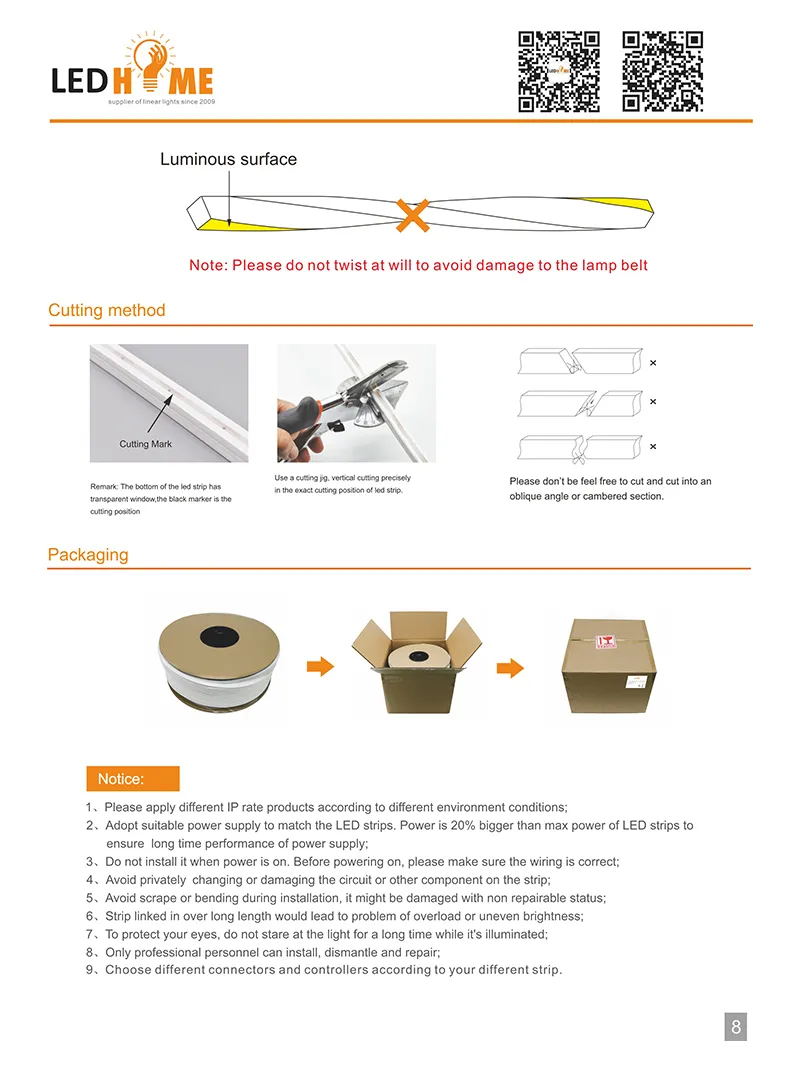 Outdoor IP65 Waterproof Strip 6
