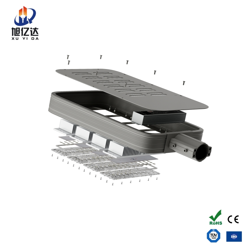 Engineering LED Solar Lighting 85W Outdoor Home Landscape Courtyard Split Solar Street Light