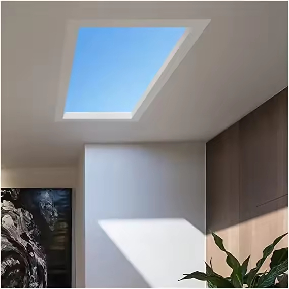 Artificial Sunlight Virtual LED Skylight Smart Home Panel Light for Office