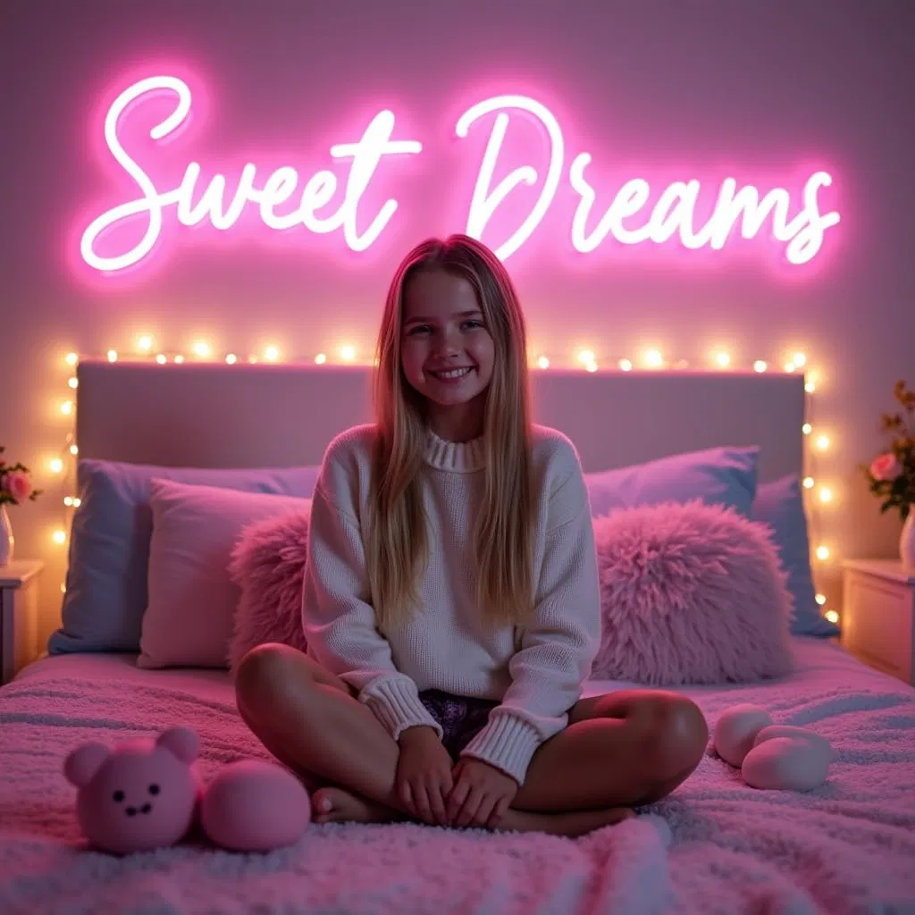 Custom LED Neon Sign - Personalized Large Light with Name/Surname/Logo for Wedding Birthday Party Bar Shop Wall Decor