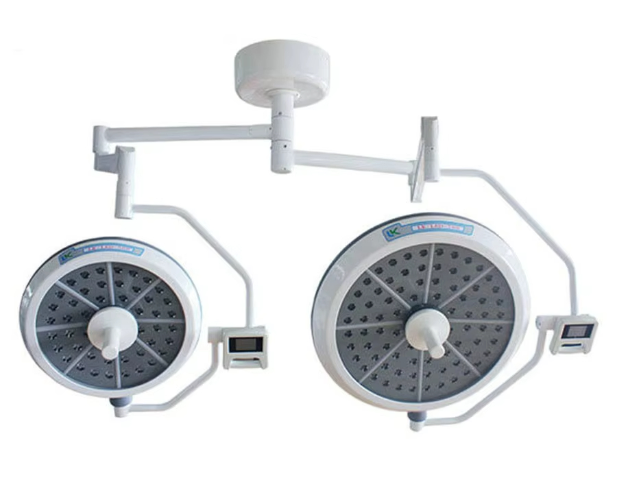 Wall Mounted LED Dental Veterinary Ot Light Surgical Examination Lamp Medical Operation Room Electric Powered Metal Plastic