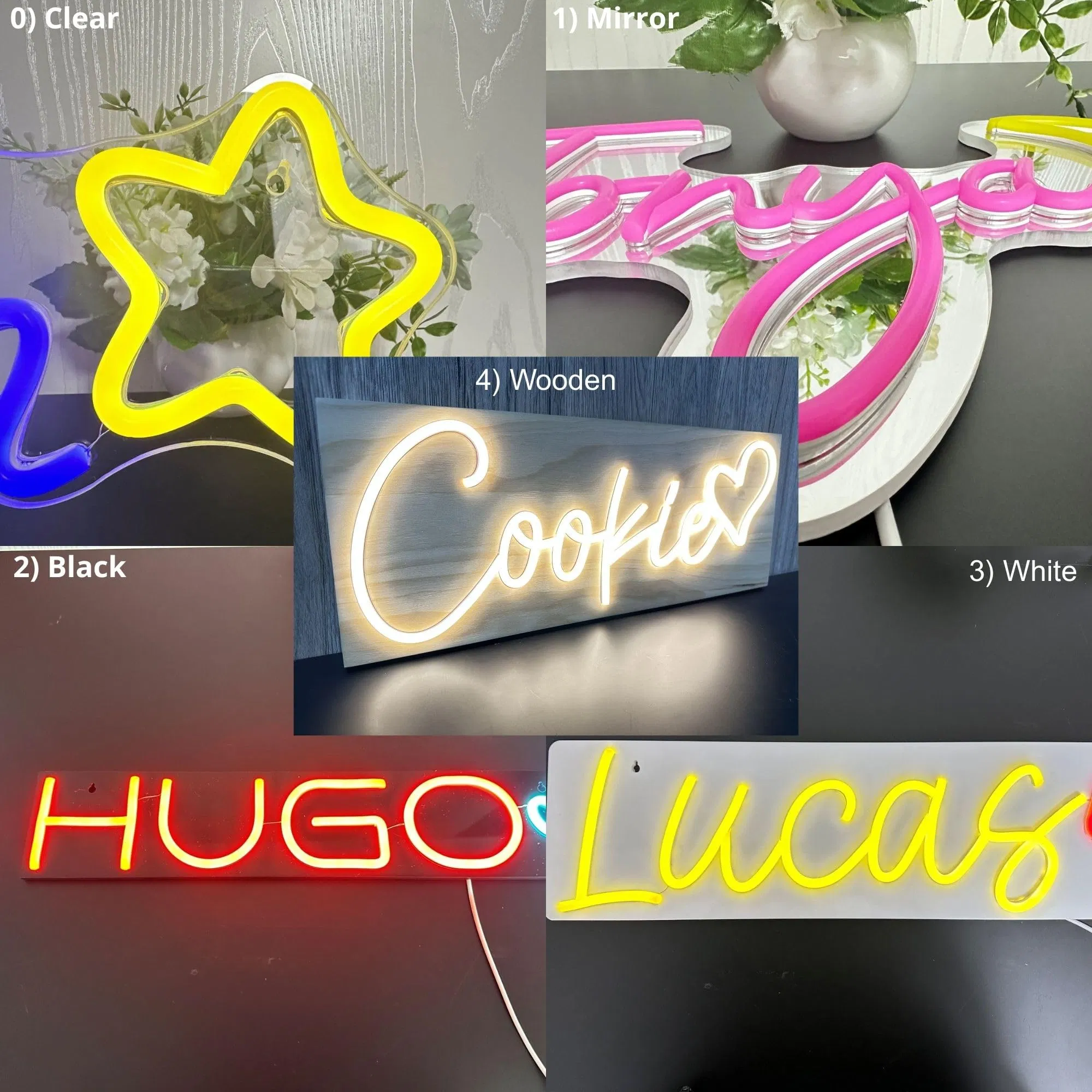 Custom LED Neon Sign - Personalized Large Light with Name/Surname/Logo for Wedding Birthday Party Bar Shop Wall Decor