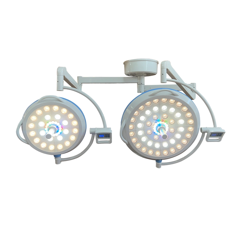 Luxury Starry Sky LED Surgical Shadowless Lamp - Adjustable Color Temperature, Manual Focus, 60000h Long Lifespan