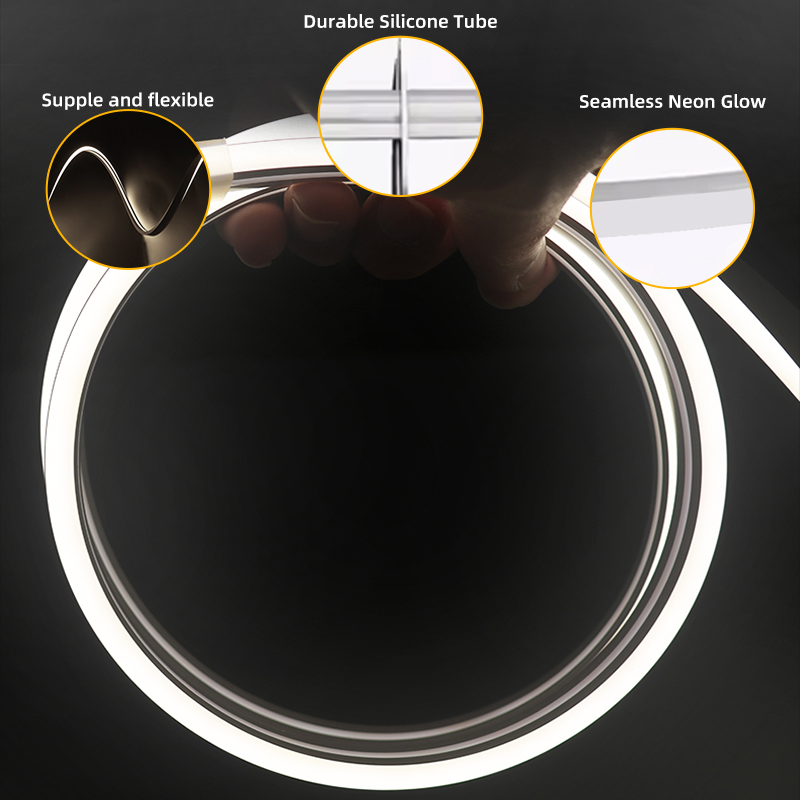 OEM ODM LED Neon Lights 0612 Flexible &amp; Bright Neon Strip for Creative Decoration