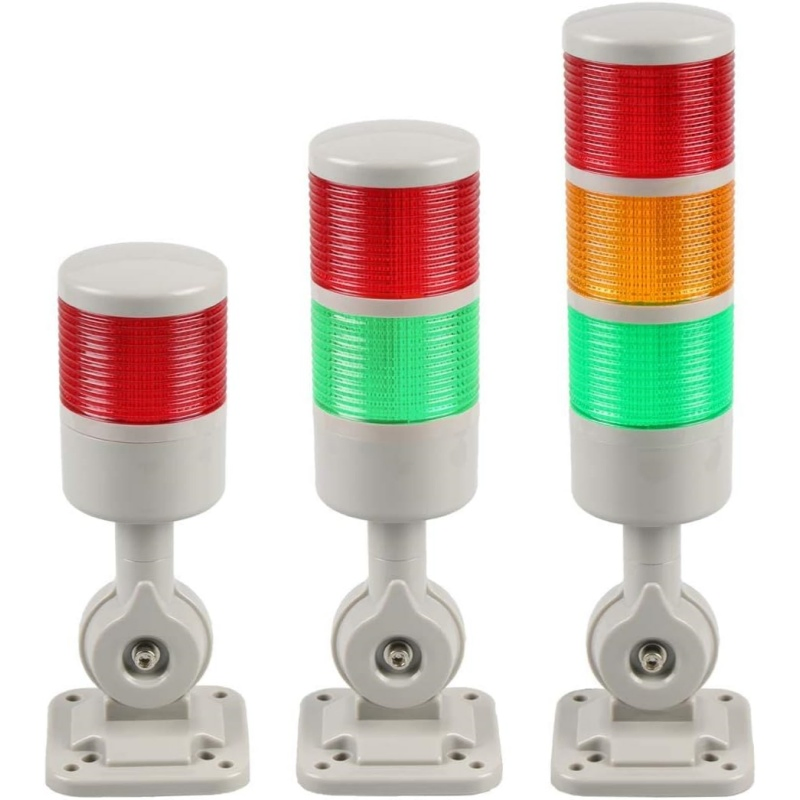 Industrial Signal Light Column LED Alarm Round Tower Light Indicator Flash Light