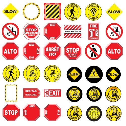 80W 150W 240W 300W 350W Industrial Customizable Gobo Safety LED Virtual Warning Sign Projector Light