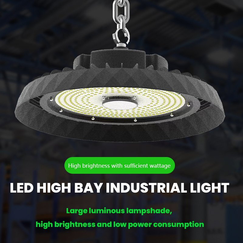 150lm/W 170lm/W 190lm/W LED High Bay Light 100W 150W 200W 240W UFO Warehouse High Bay Light
