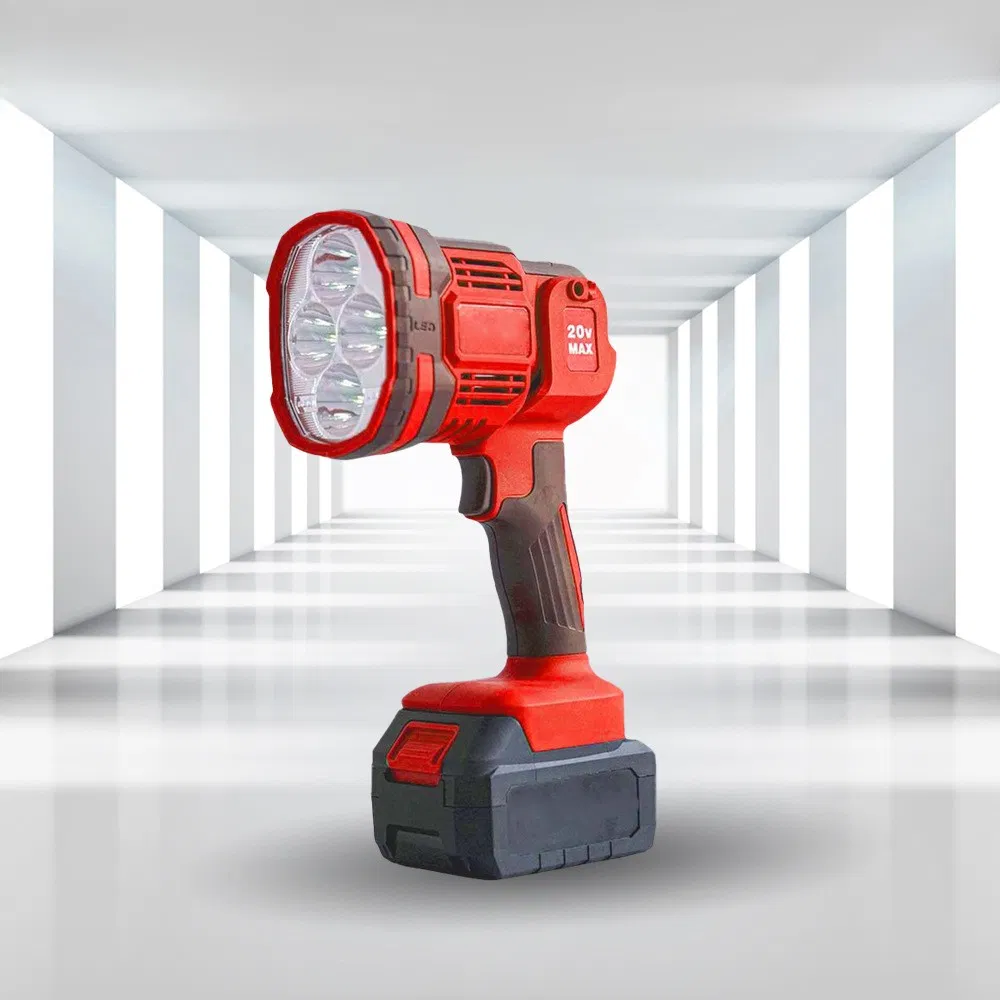 IP67 Industrial LED Work Light Rechargeable Lithium Battery for Construction Site