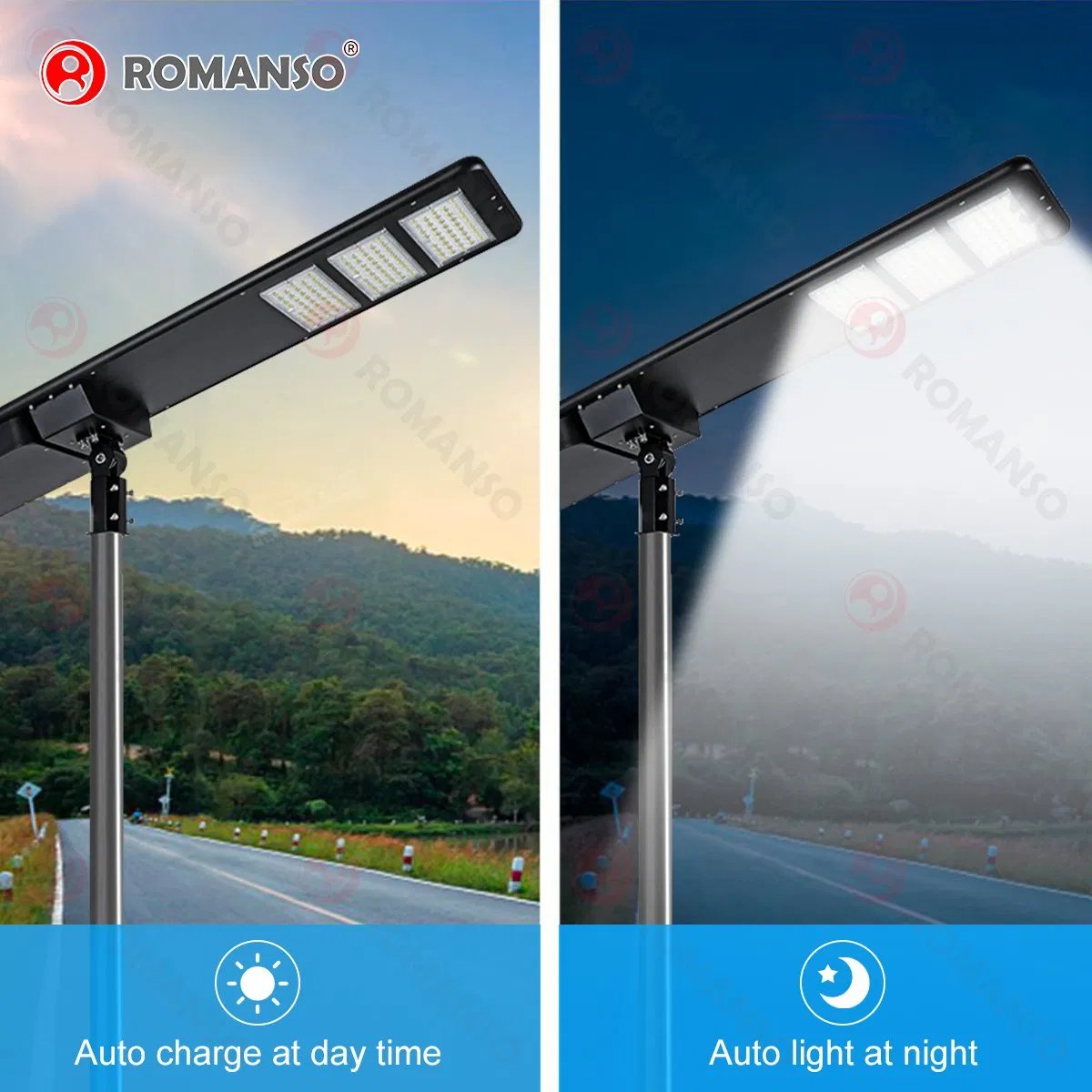 400W 300W LED Solar Light Countryside