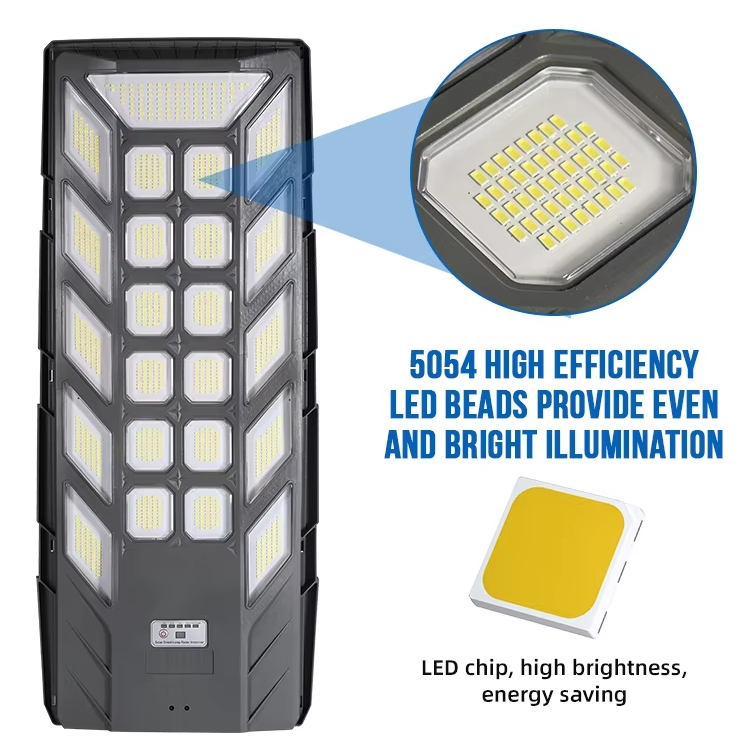 High Quality Waterproof IP65 Energy Saving Streetlight ABS 600W Integrated All in One LED Solar Street Lamp