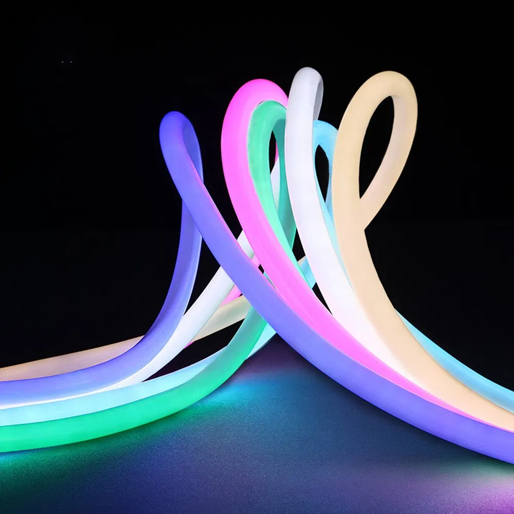 Colorful Christmas Decoration Holiday LED Lighting AC110V 220V Tape Neon Light Flex 50m/Roll LED Strip Light