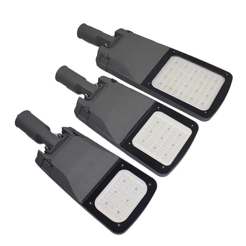 Smart Lighting 4000K Street Light IP66 Aluminum 130lm/W High Brightness Parking Road Light 100-277V LED Outdoor Light 50W 100W 150W LED Lamp Light
