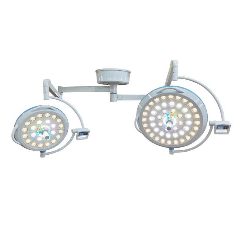 Double Dome Ceiling Shadowless Surgical Operating Room Lamp LED Operating Light