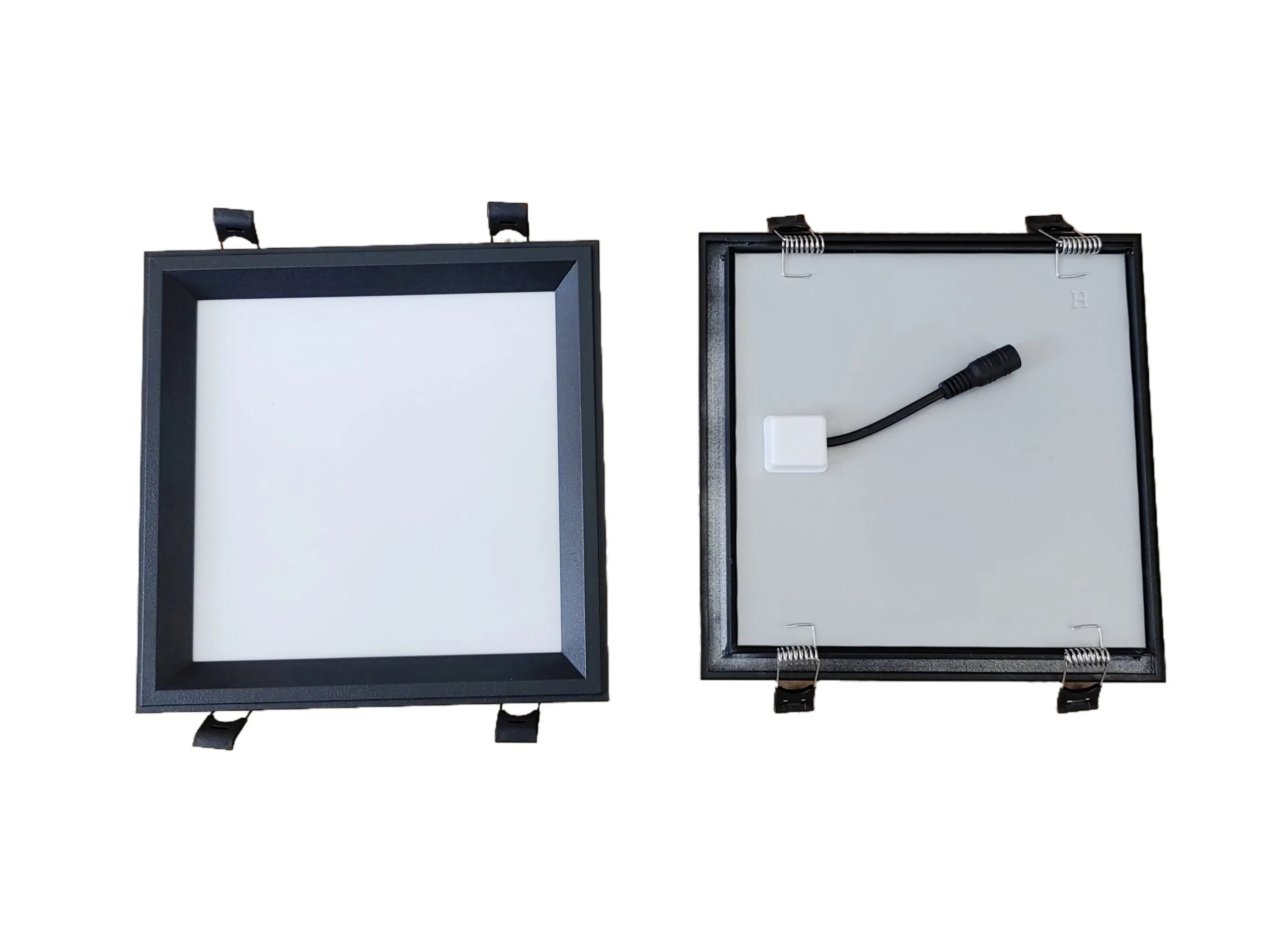 LED Commercial LED Square Indoor Modern Panel Tube Light Opening Size 190-200mm