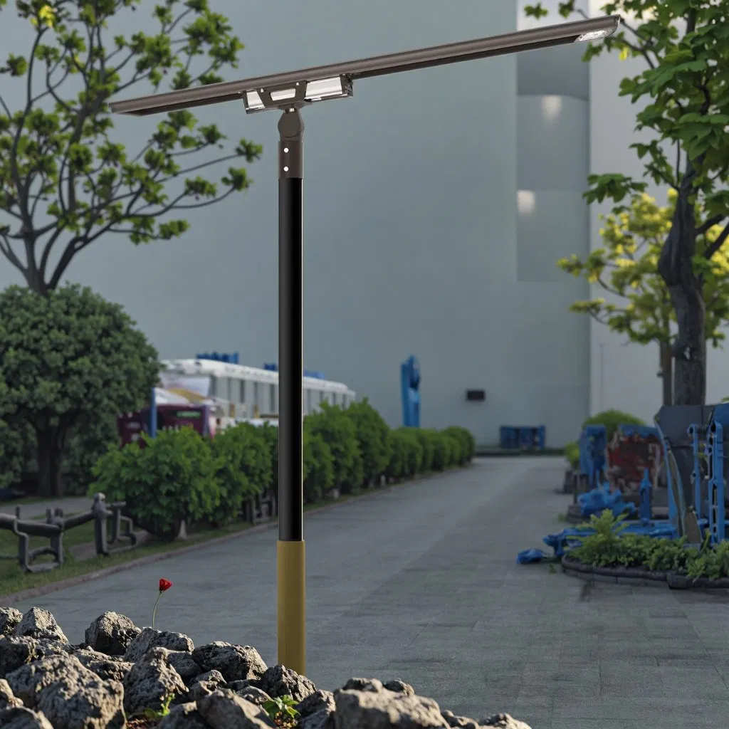 100W IP65 Waterproof Integrated All-in-One Alloy Solar LED Street Light for Outdoor Landscape Garden Lighting