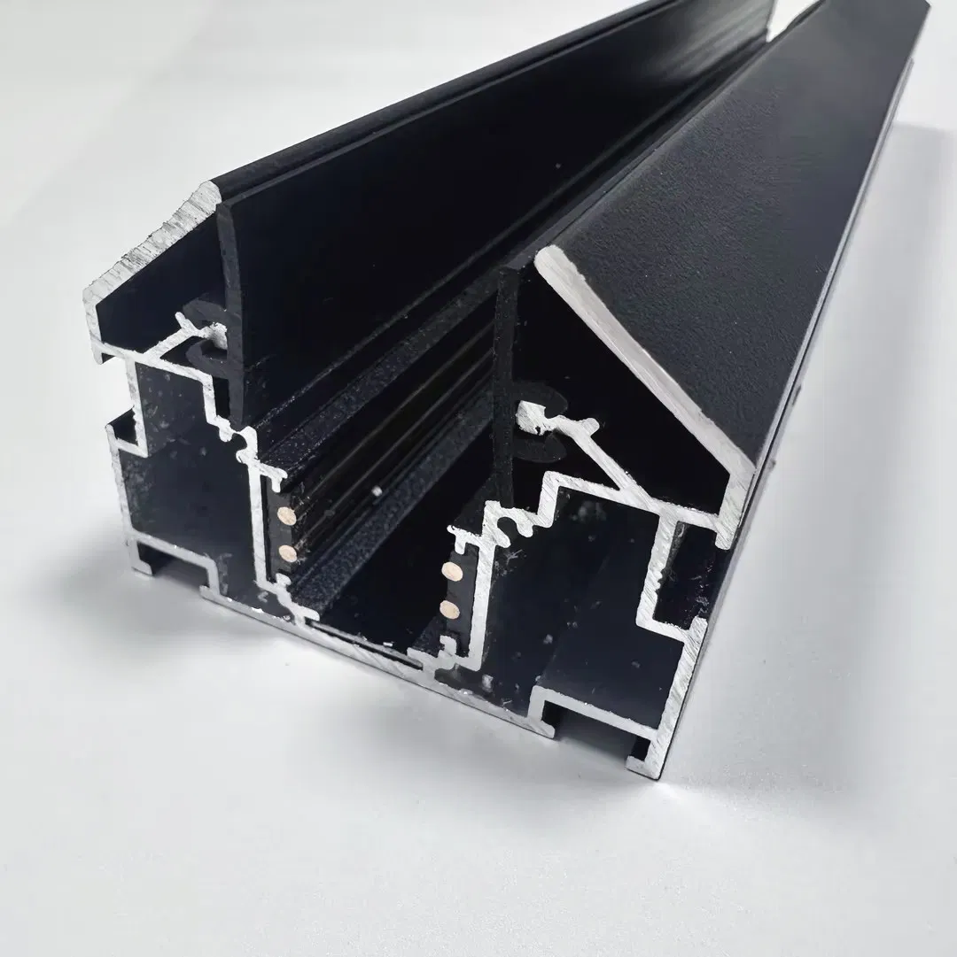 Stretch Ceiling Profile LED Magnetic Light Track Stretch Aluminum Profile Magnetic Track Rail for Ukraine Kazakhstan Ceiling