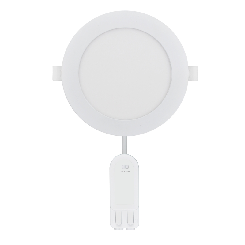 3CCT Dimmable Surface or Recessed Slim Ceiling Light Waterproof Ceiling Lamp SMD Downlight Square Round Side-Lit LED Panel Light