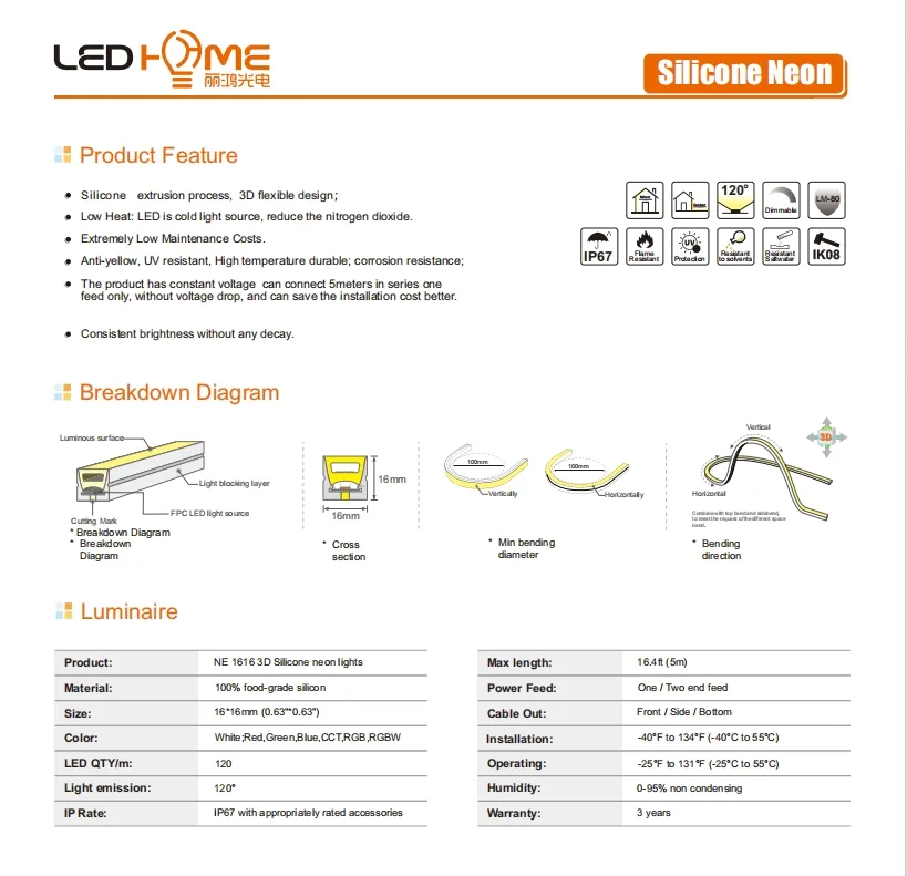 LED Neon Strip Light 2