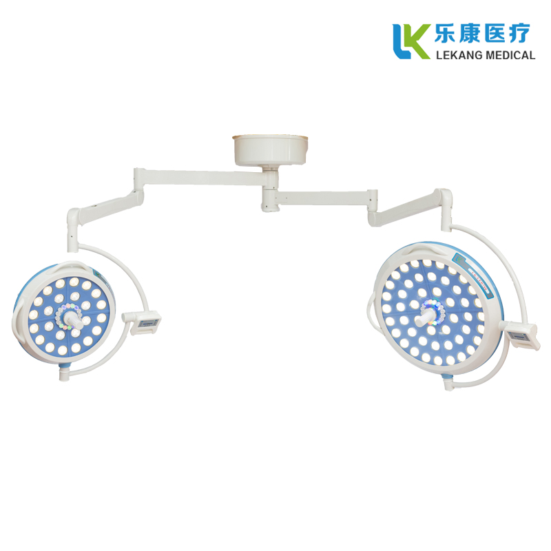 CH Factory Price HD Camera Surgical Wall Double Dome Mobile Head Vet Ceiling LED Portable Shadowless Lamp for Emergency Clinic