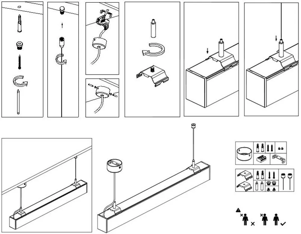 Suspended Mounting Instructions
