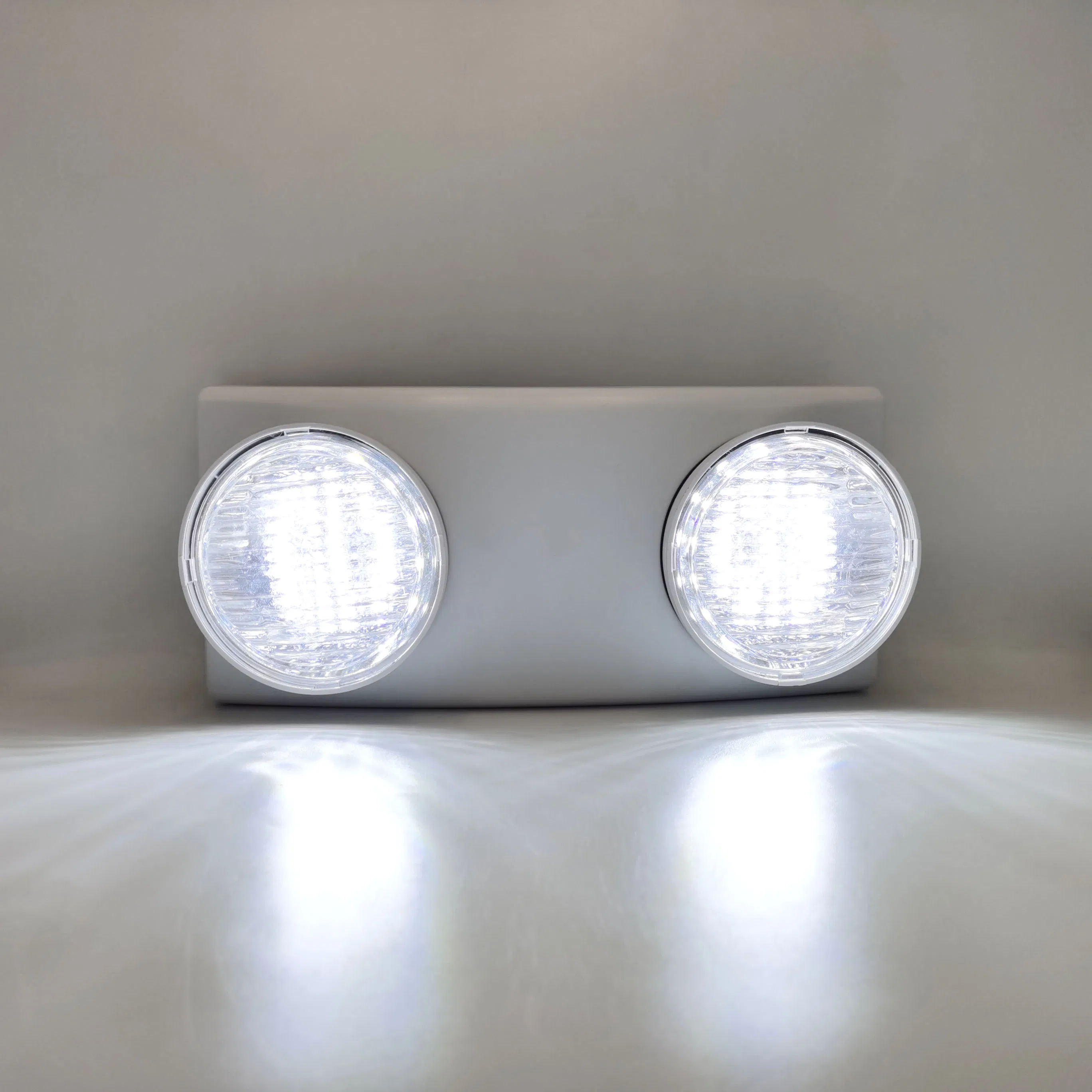 AC 85-265V Rechargeable Emergency Lamp Automatic Dual Head LED Emergency Light