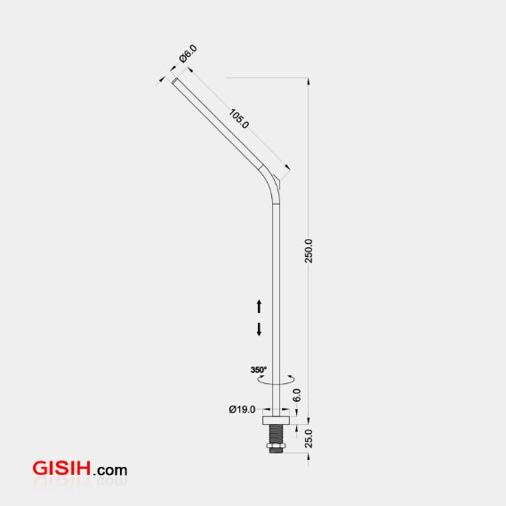 Slim 3W LED Jewelry Display Cabinet Light LC7358b