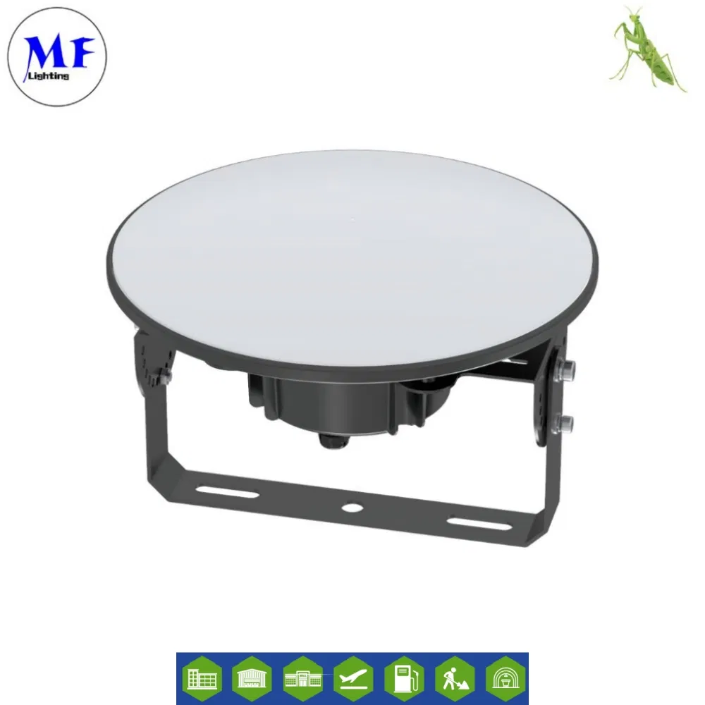 7years IP66 Waterproof Dustproof 100W 150W 200W 240W Industrial Factory Stadium LED Highbay UFO High Bay Light for Warehouse Parking Garage Airplane Hangar