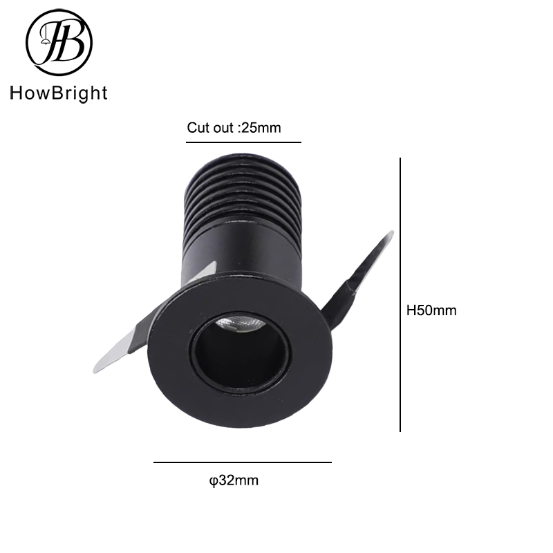 Embedded Aluminum Downlight Anti-Glare Recessed LED Spotlight