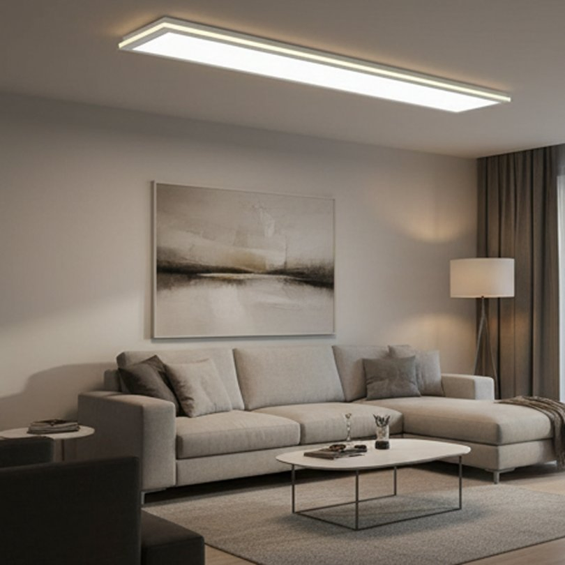 Dimmable 40W LED Ceiling Light with Bluetooth Control and 5 CCT Adjustment