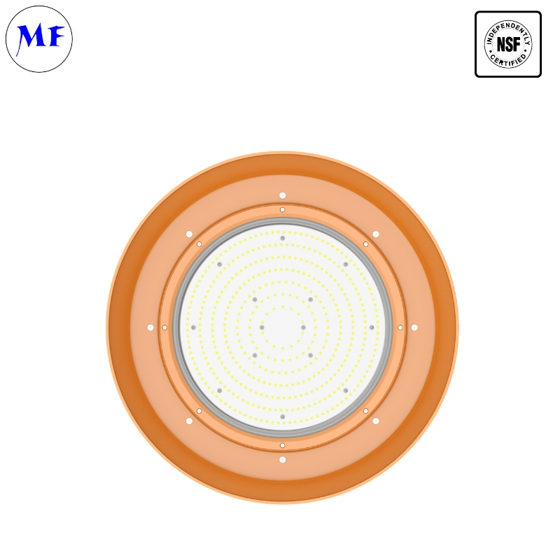 Factory Price High Power 80W/100W/120W/150W/200W/240W IP66 LED High Bay Food Light for Food Processing Plants Grocery Stores Restaurants and Café S