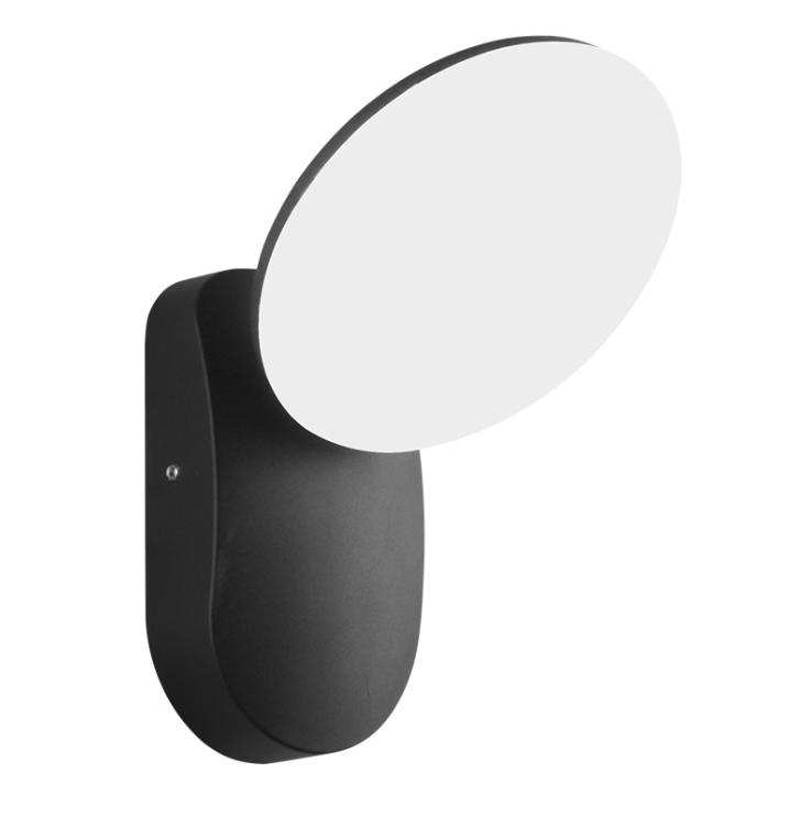 10W Modern Waterproof Circle Motion Sensor LED Wall Light