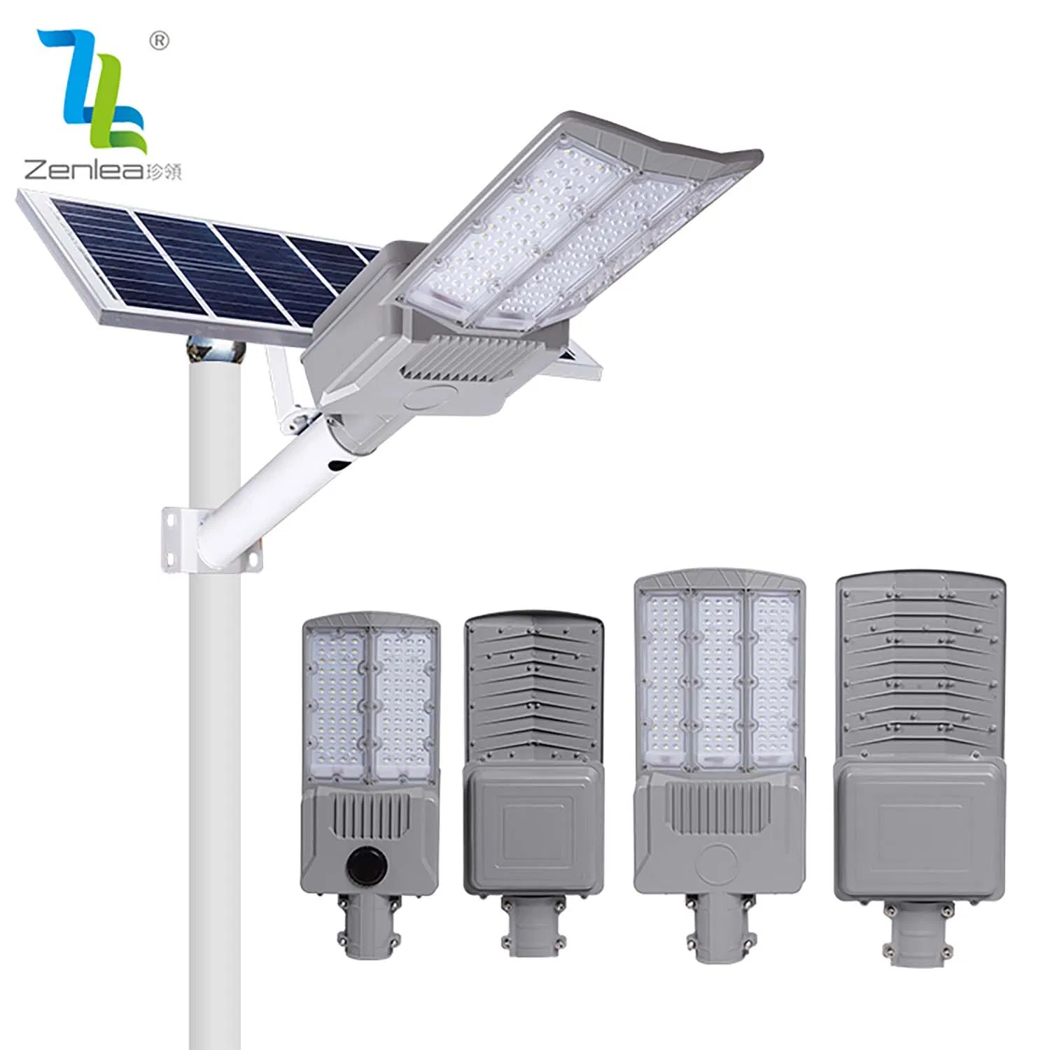 High Quality Split LED Solar Street Light Outdoor Waterproof Installation Height 4-12m