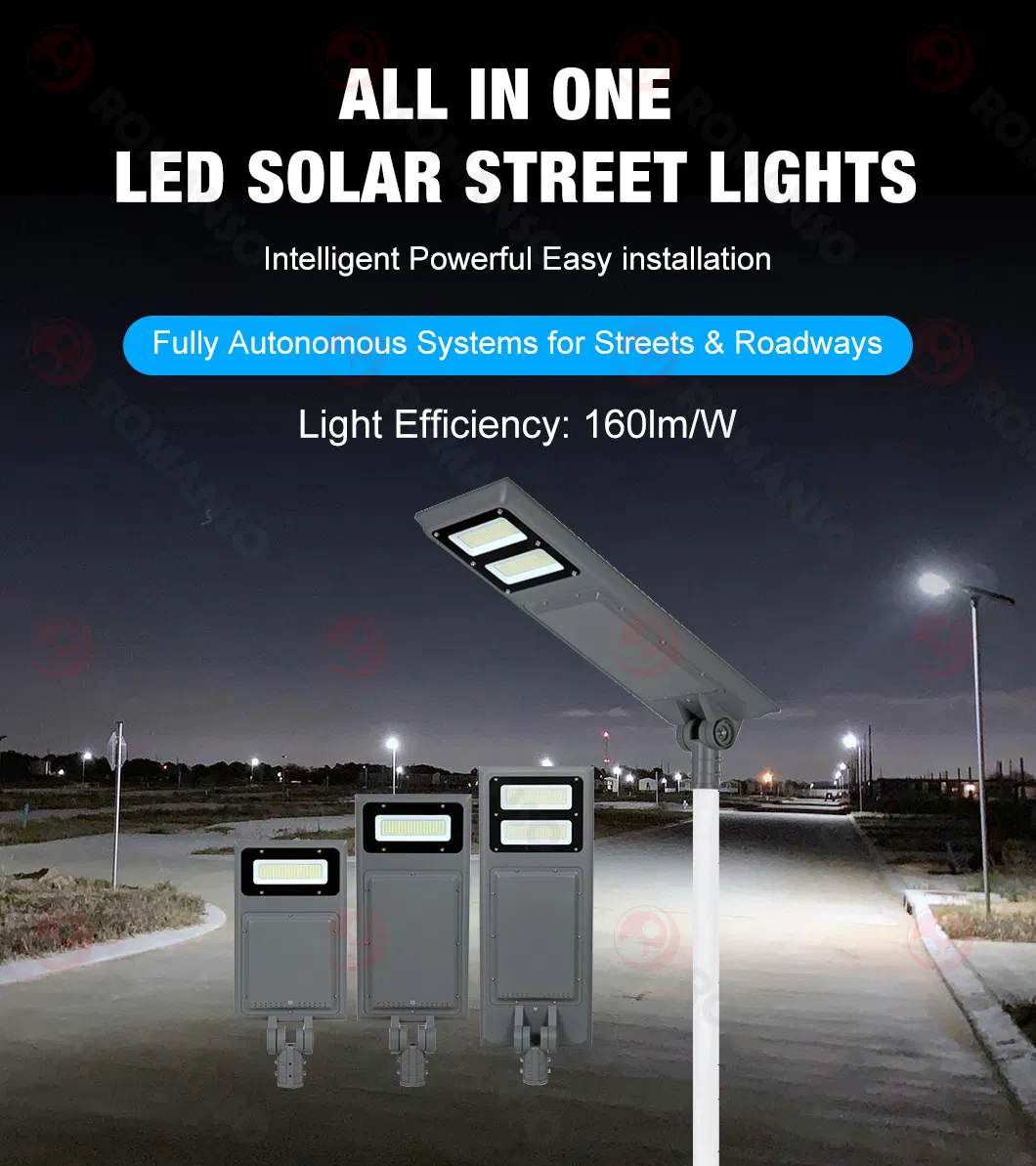 Solar Street Light Main View