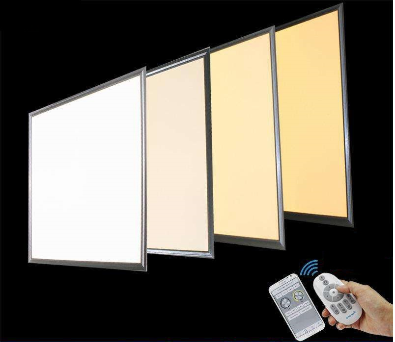 Dimmable 600X600 60 60cm 40W 40W 6000K LED Panel Light Recessed Square Ultra Slim Flat Ceiling Light