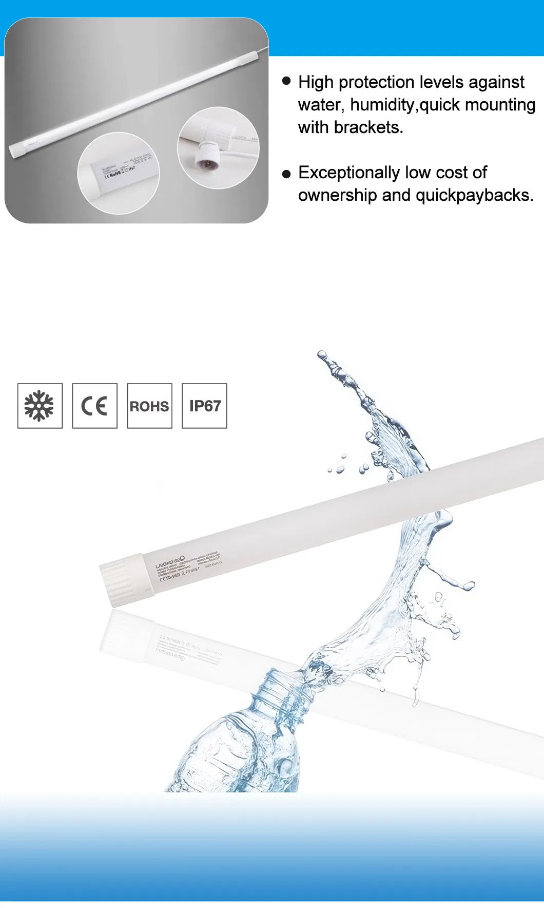 T8 LED Tube Light Installation