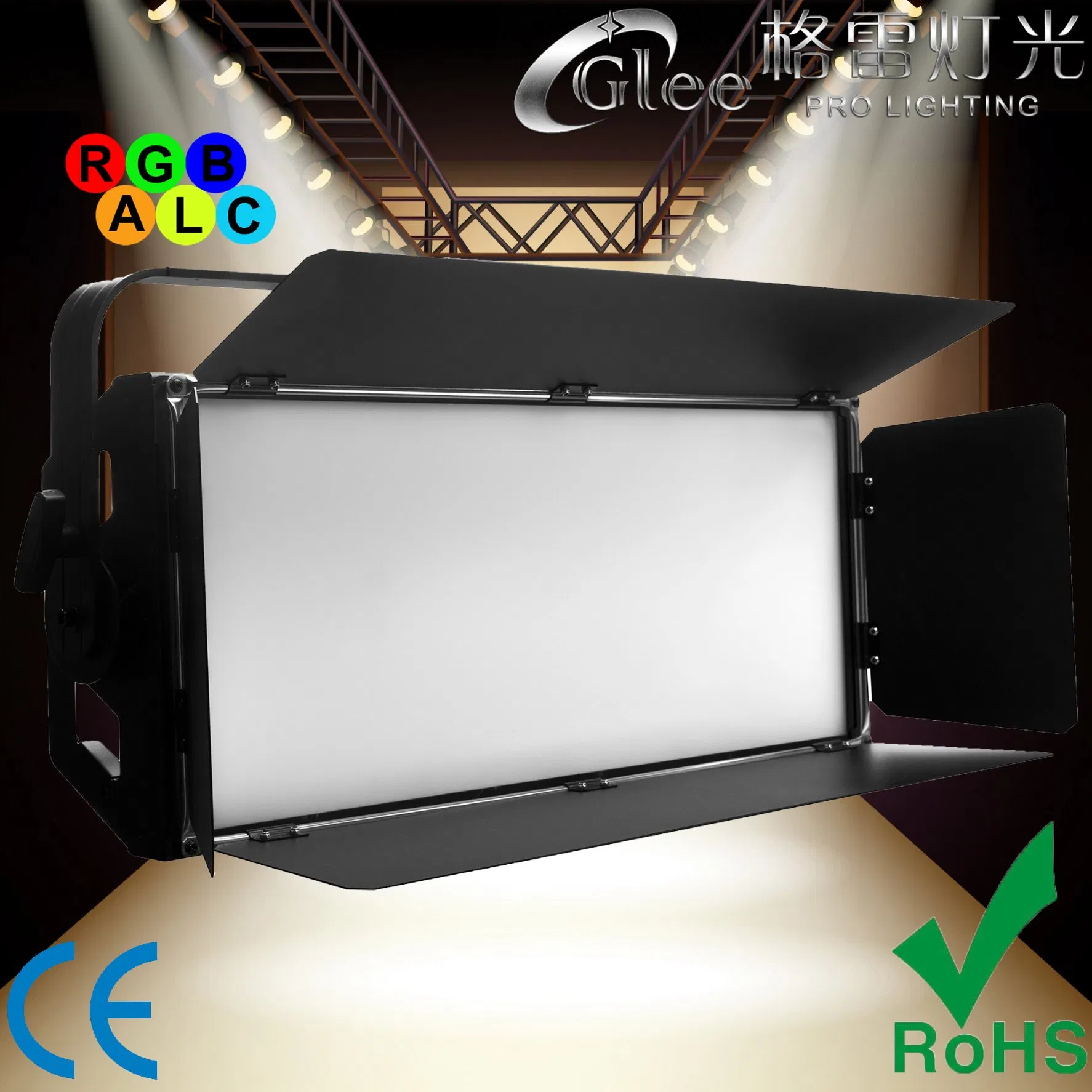 Stage Theater Studio 400W Rgbalc 6in1 Full Color LED Surface Panel Soft Light