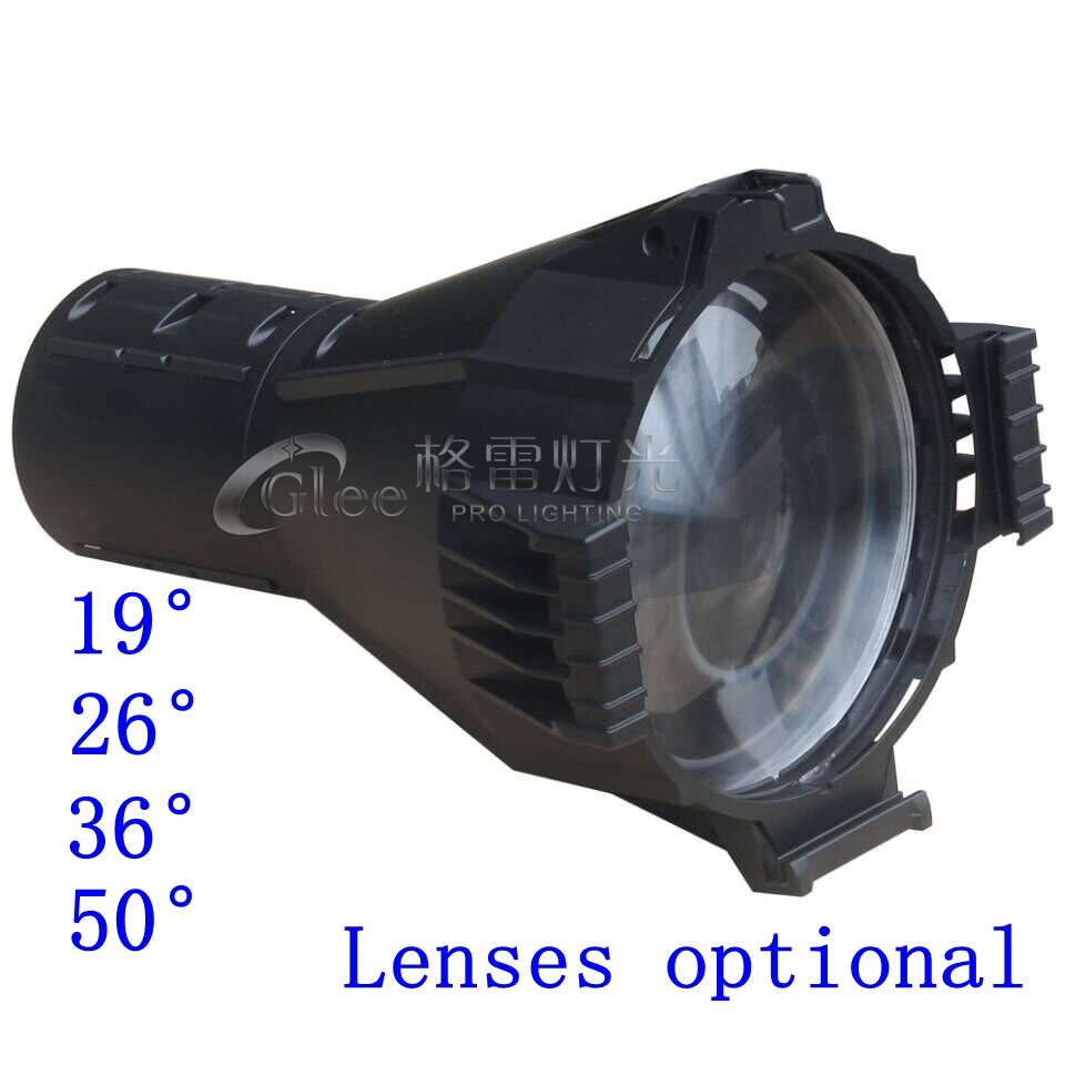 200W White Prefocus LED Studio Profile Ellipsoidal Theatrical Theatre Stage Leko Spot Light