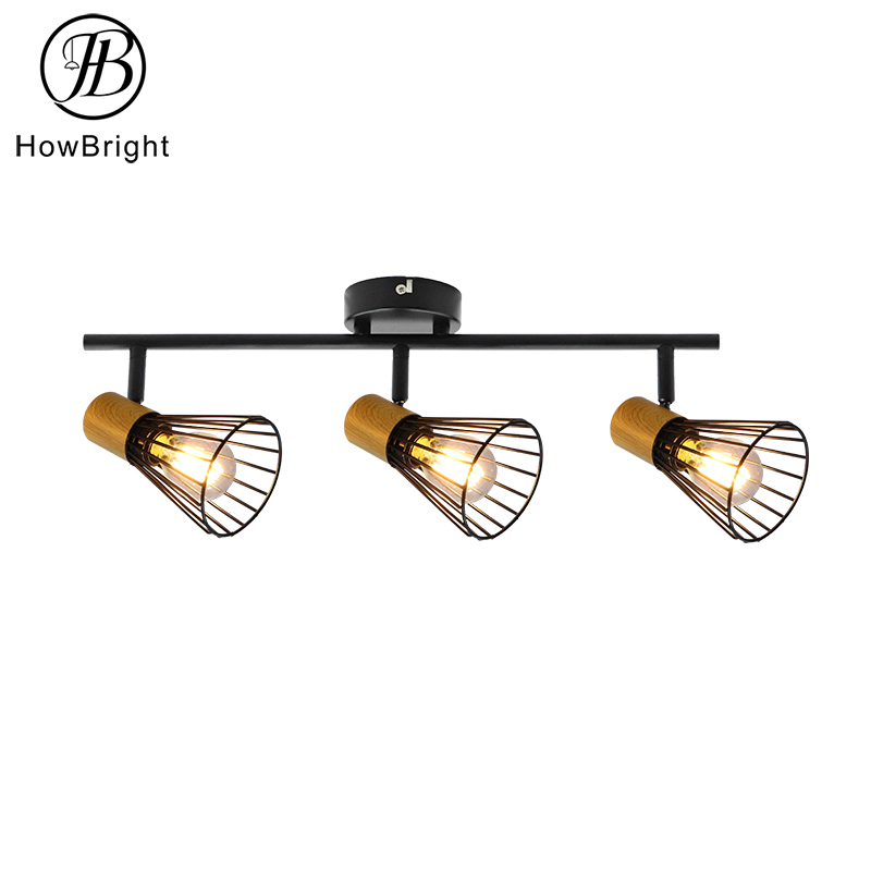 Decorative LED Spot Light Classic Metal Spotlight with E14 Bulb