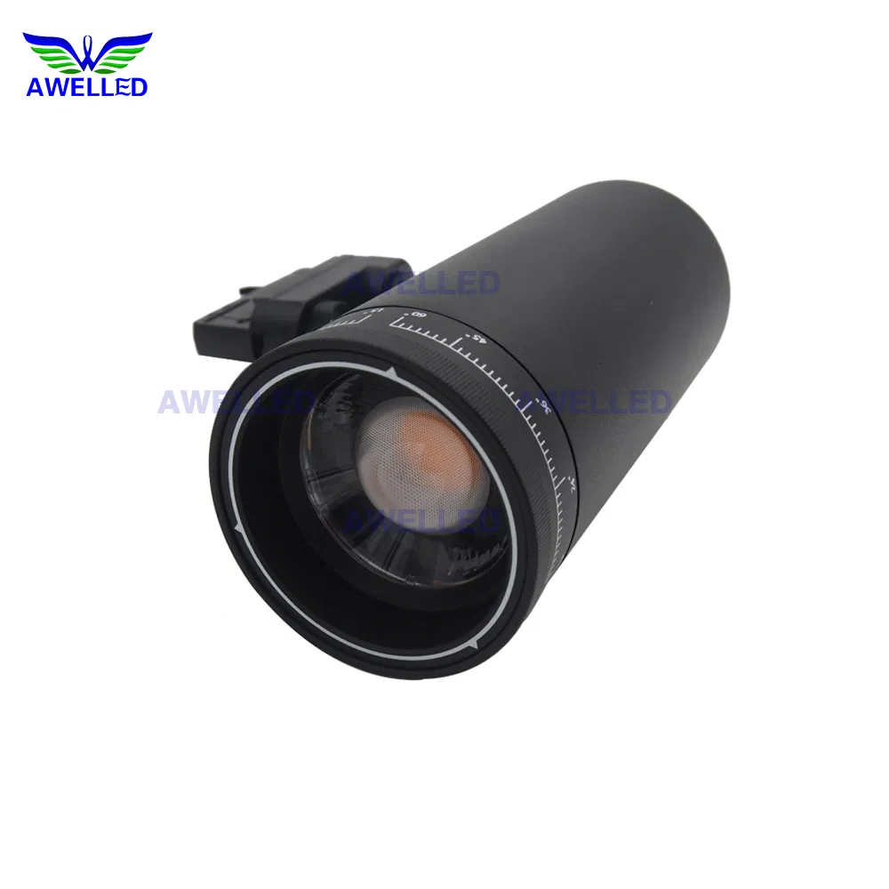 High-Quality 35W 4wires 3 Phase LED Track Light with Adjustable Zoom