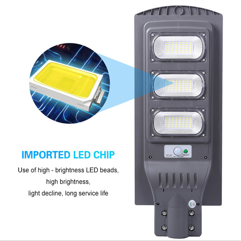 Solar ABS Injection Molded Street Light 60W 90W 120W 150W Solar LED Street Light