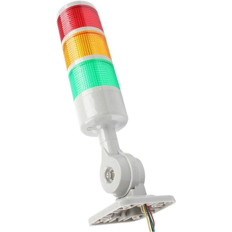 Industrial Signal Light Column LED Alarm Round Tower Light Indicator Flash Light