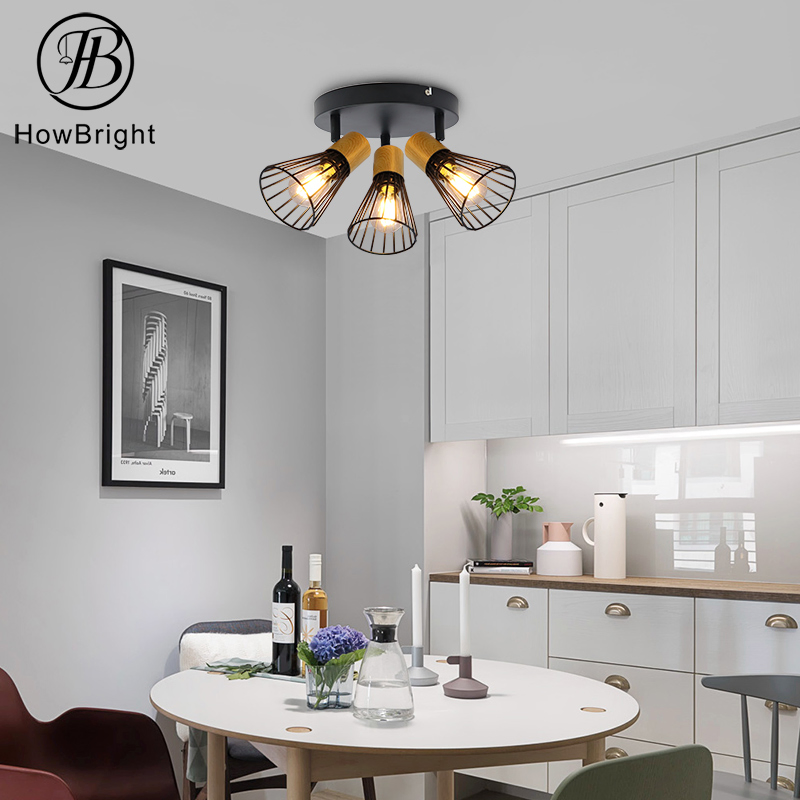 Decorative LED Spot Light Classic Metal Spotlight with E14 Bulb