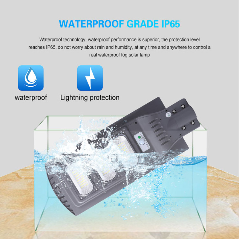 Solar ABS Injection Molded Street Light 60W 90W 120W 150W Solar LED Street Light