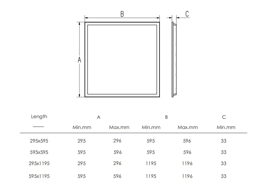 Product Dimensions